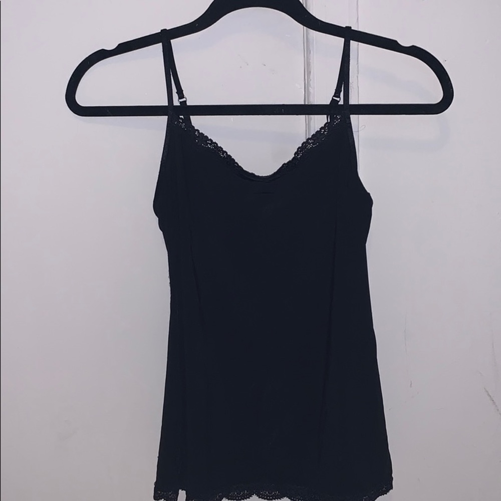 Jockey black tank top. Soft and stretchy